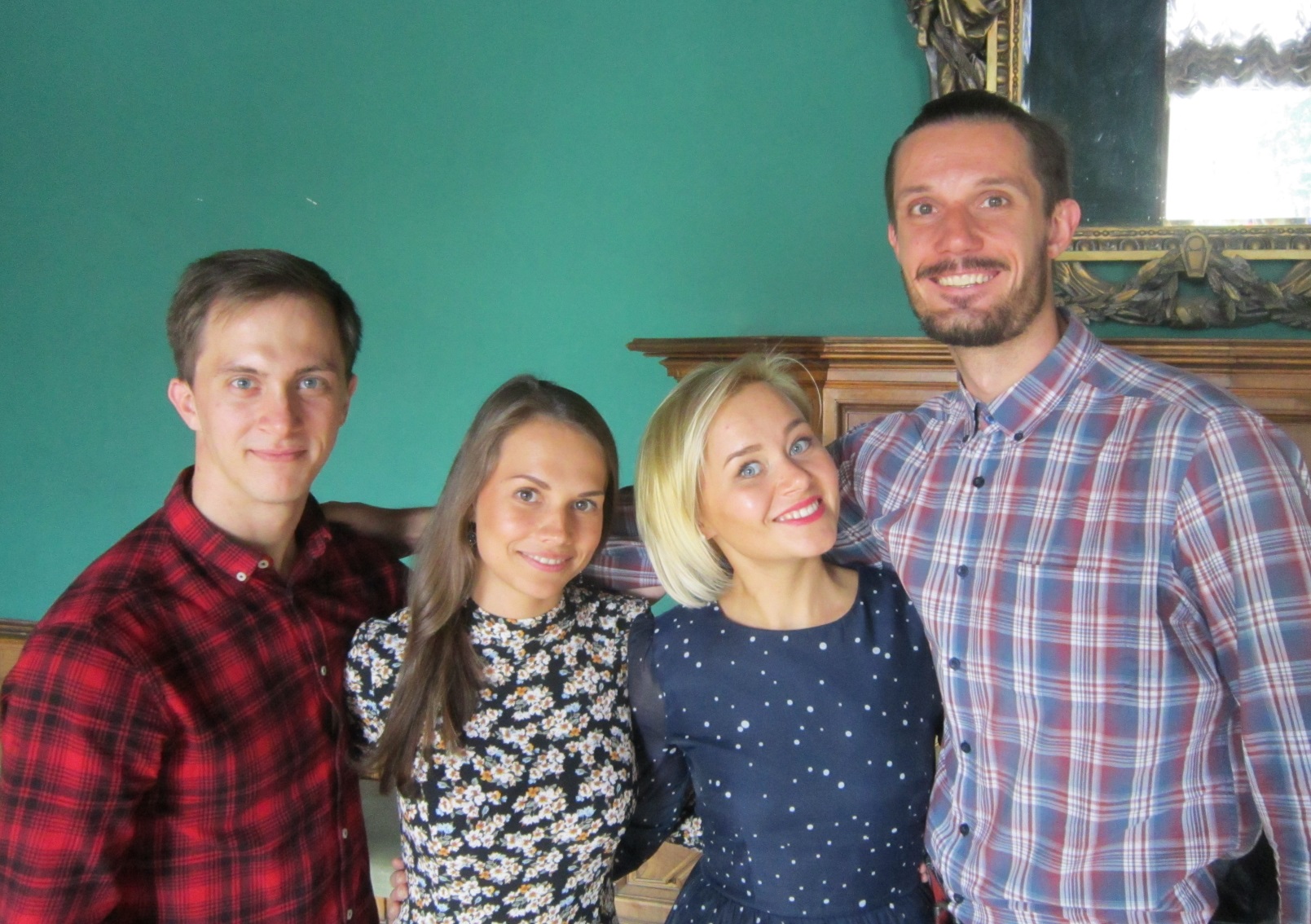 Roman Vokuev, Anastasia Loshakova, Elizaveta Olisova and Alexey Shtykov